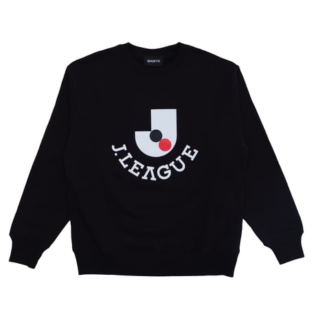 SHUKYU × J.LEAGUE - Logo Mark Crewneck (Black)