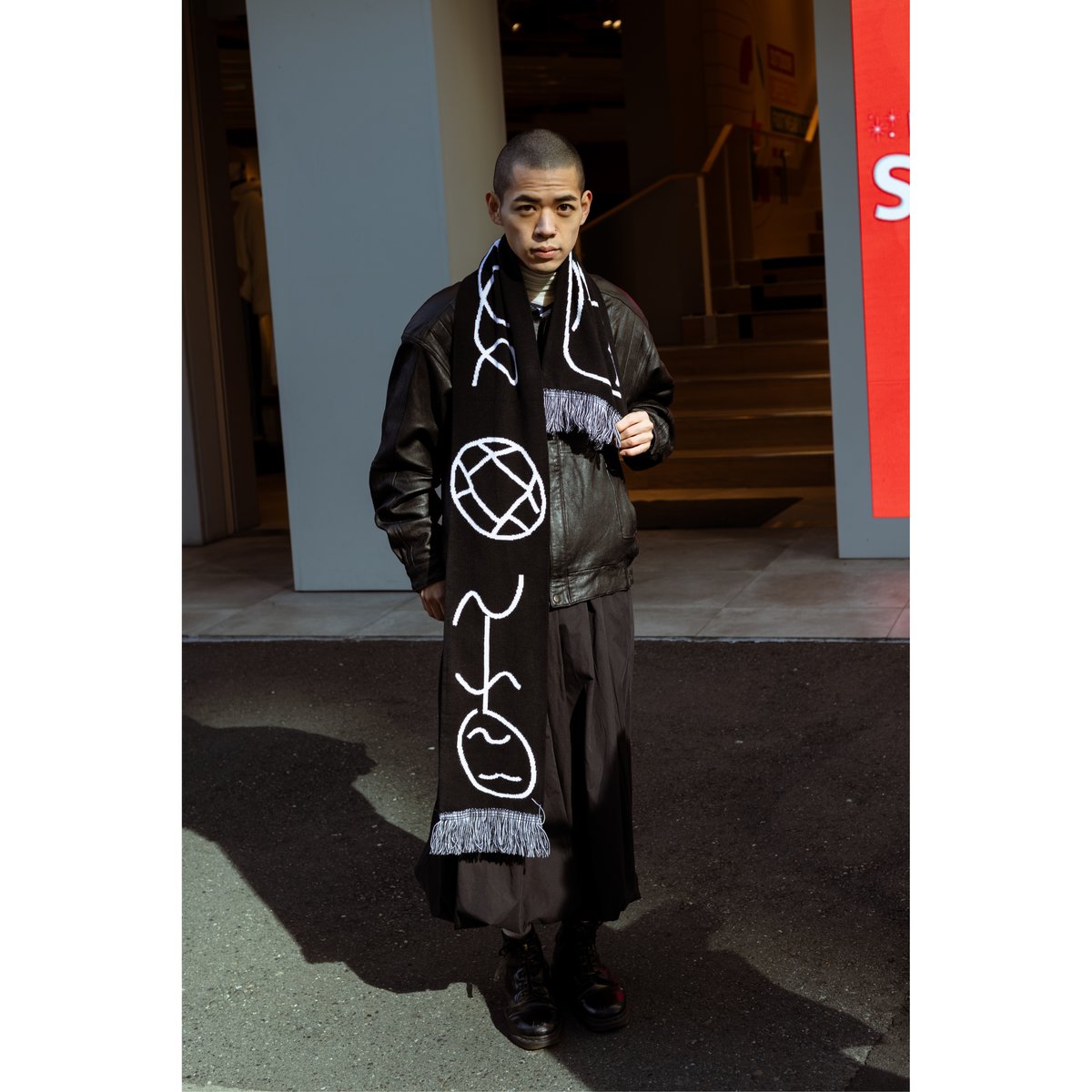 SHUKYU × Masanao Hirayama / ABCDE F.C. Scarf |