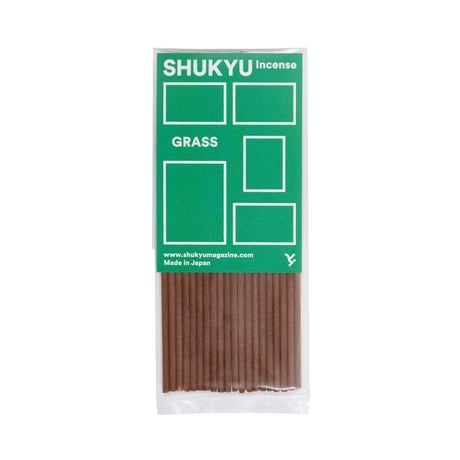 SHUKYU Incense - Grass