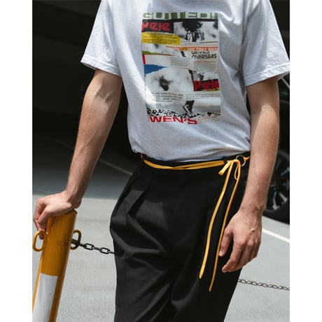 SHUKYU × COGNOMEN - Referee Belt (Yellow / Red)