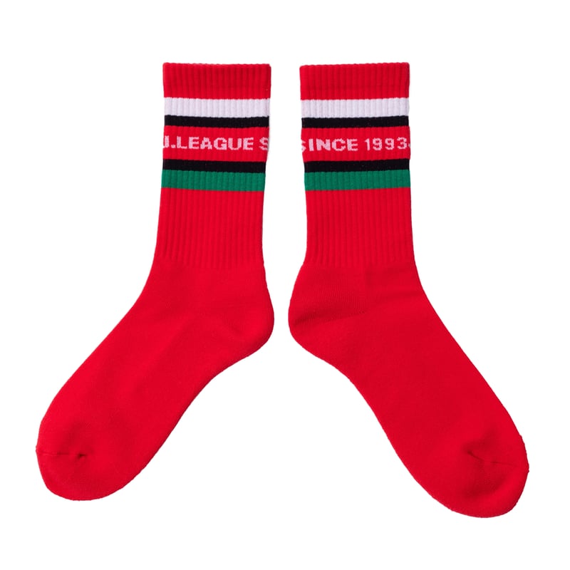 SHUKYU × J.LEAGUE - 1993 Socks (Red) | SHUKYU O