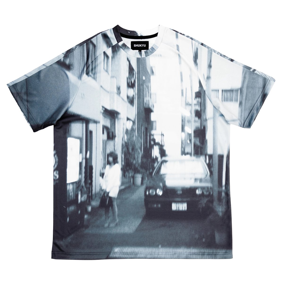 SHUKYU × E-WAX - Photo Jersey (Black / White) |