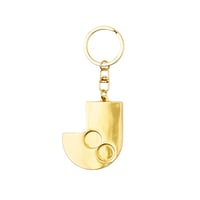 SHUKYU × J.LEAGUE - Symbol Mark Key Holder (Gold)