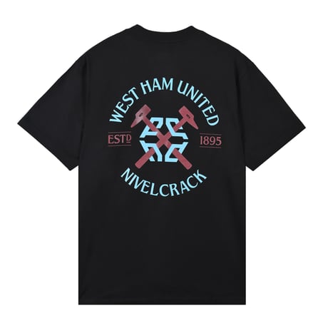 NIVELCRACK X WEST HAM UNITED - Tee (Black)