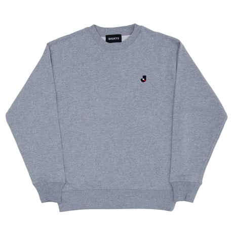 SHUKYU × J.LEAGUE - Symbol Mark Crewneck (Gray)
