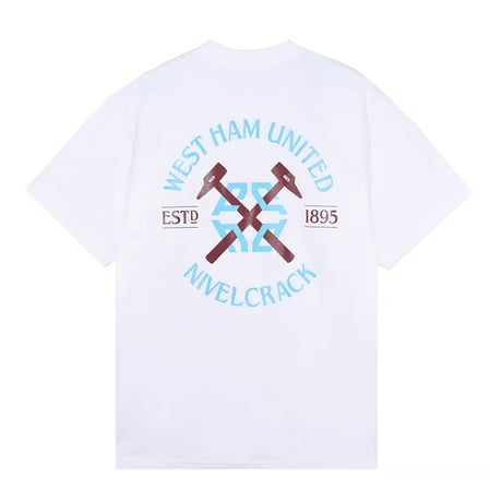 NIVELCRACK X WEST HAM UNITED - Tee (White)