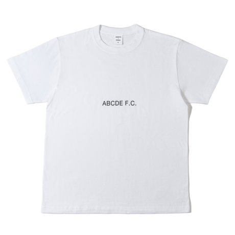 SHUKYU × Masanao Hirayama / ABCDE F.C. TEE (White)