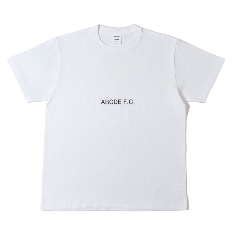 SHUKYU × Masanao Hirayama / ABCDE F.C. TEE (Whi