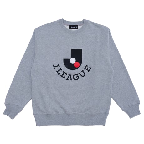 SHUKYU × J.LEAGUE - Logo Mark Crewneck (Gray)