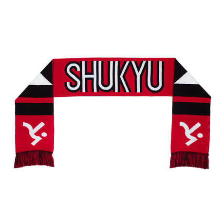 SHUKYU Scarf (Black / Red)
