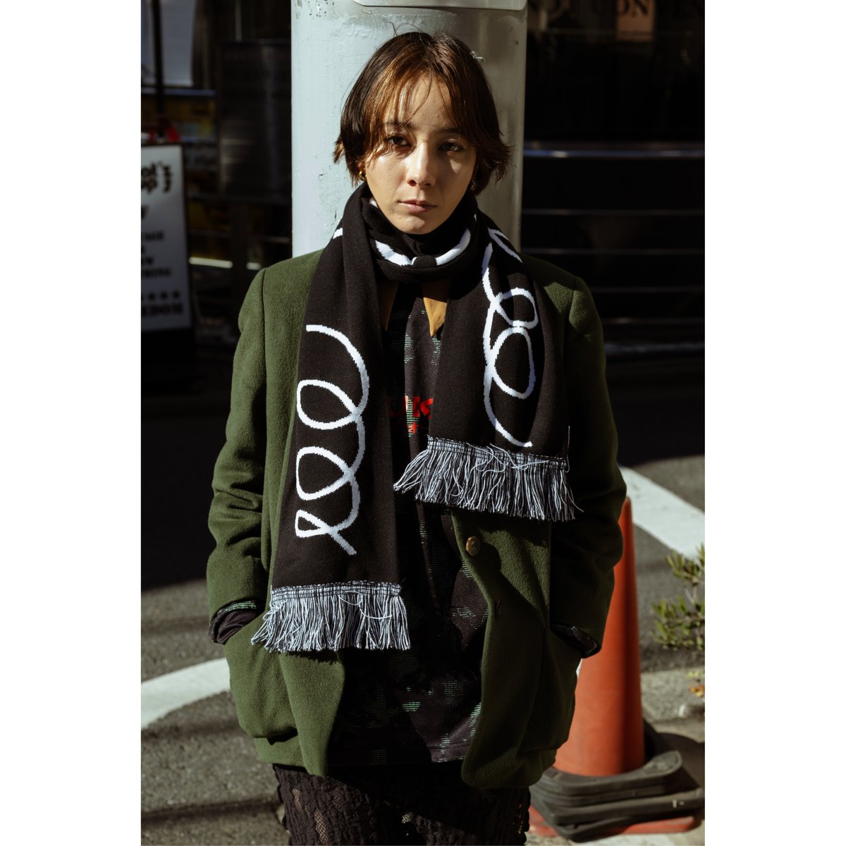 ヒラヤマさん専用 SHUKYU × Masanao Hirayama / ABCDE F.C. Scarf |