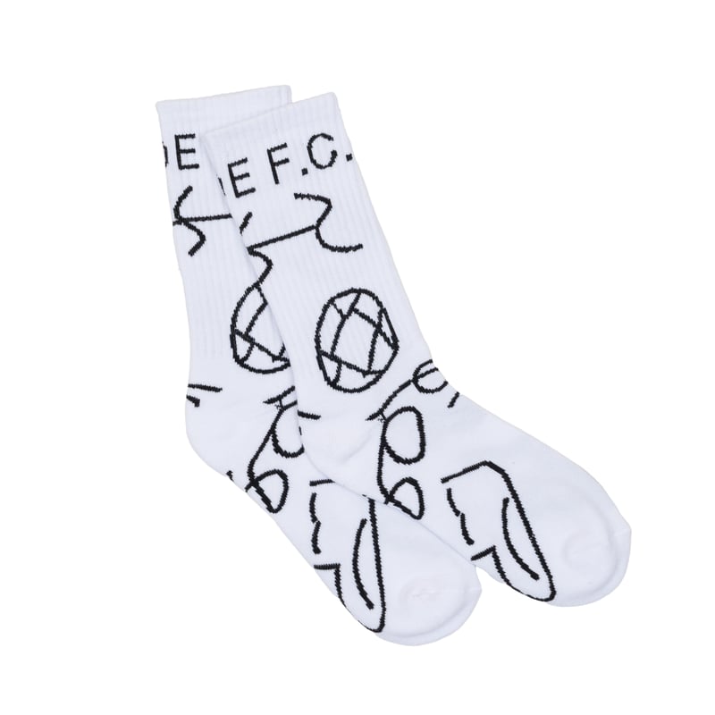 SHUKYU × Masanao Hirayama / ABCDE F.C. Socks (W