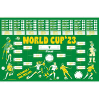 Mark Long - Women's World Cup Wallchart 2023