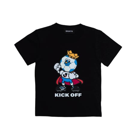 SHUKYU × J.LEAGUE - J.LEAGUE King Kid's TEE (Black)