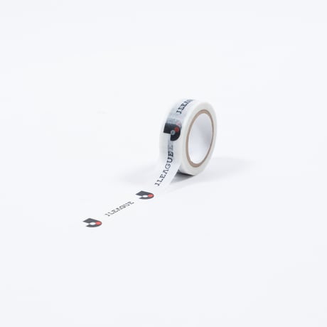 SHUKYU × J.LEAGUE - Logo Mark Masking Tape (White)