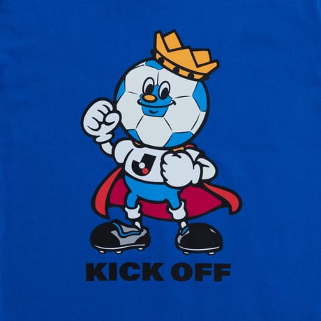 SHUKYU × J.LEAGUE - J.LEAGUE King Kid's TEE (Blue)