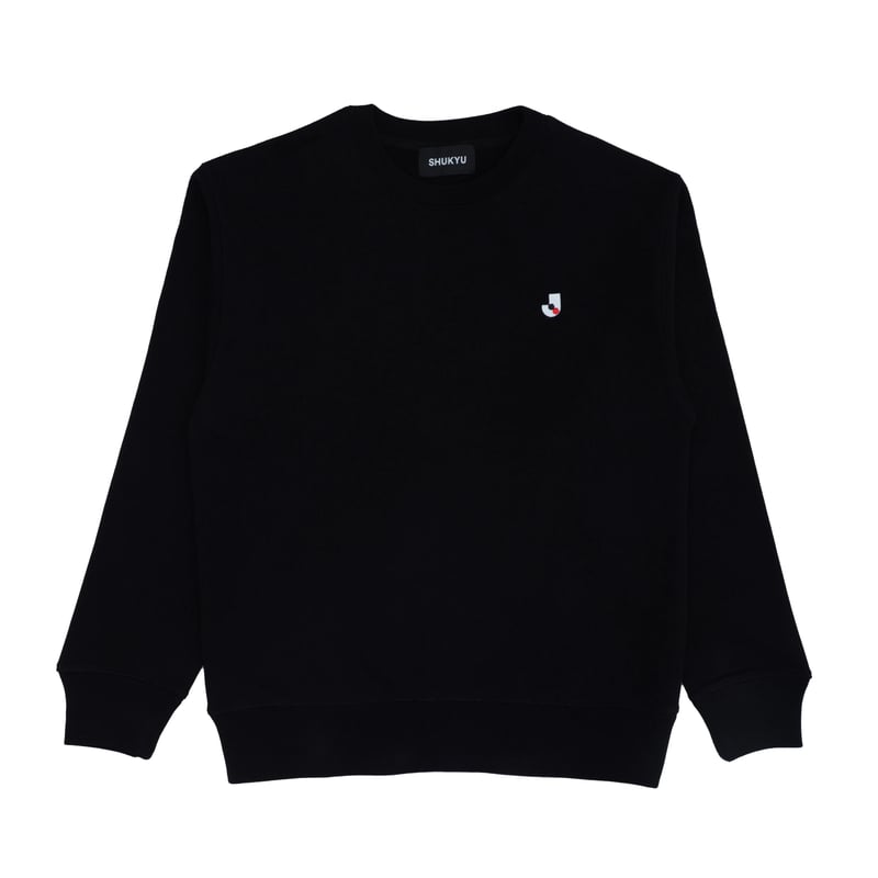 【関税込み】Juun.J ブラック クルーネック スウェットシャツ Juun.J ロゴ スウェットシャツ | ブラック | FARFETCH JP