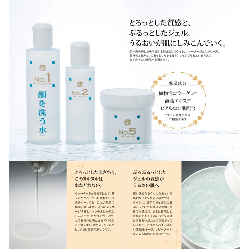 顔を洗う水 NO.2 ウォーターベール 250ml 2本セット カミヤマ美研