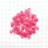 スパンコール ゼラチン製 亀甲　4mm（coha023 ローズ）【0.5g】