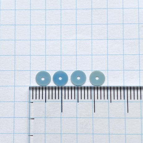 スパンコール ゼラチン製　5mm（coha116 ライトブルー）【0.5g】