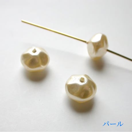 バロックガラスビーズ　M（FJ180/8mm）　【2個セット】