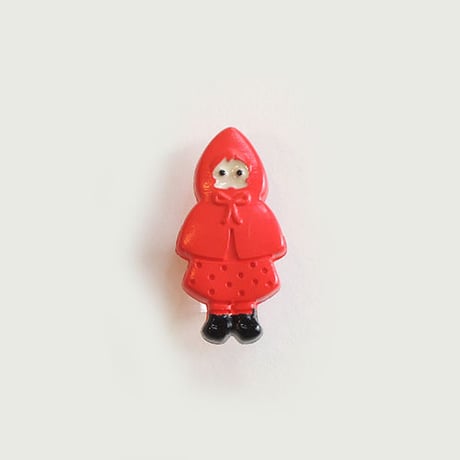 赤ずきんちゃんボタン (JB767231 22mm)