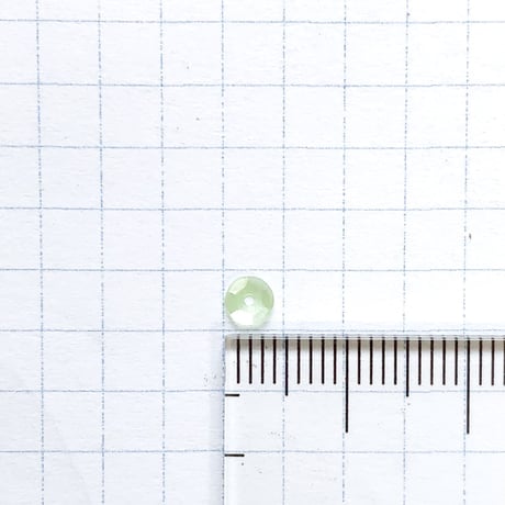 スパンコール 亀甲 4mm（FFS299　ライトグリーン）【0.4g】