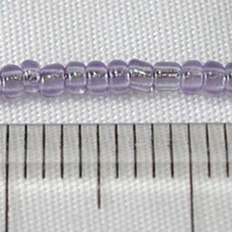 シードビーズ　（JFF030　パープル　size外径:約2.0mm　丸小)    【4g】