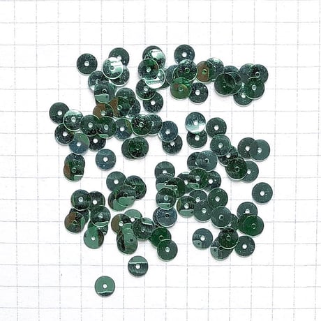 スパンコール ラウンド 5mm（FSCA274 メタリックペリドット）【0.5g】