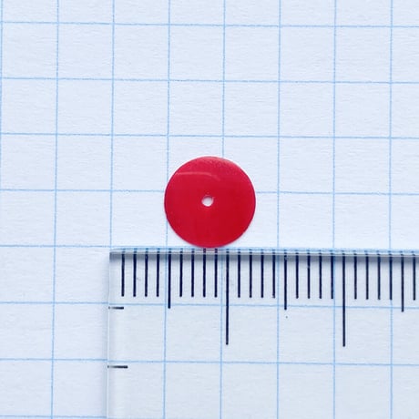 スパンコール 　8mm（LI 70　レトロレッド）【0.5g】