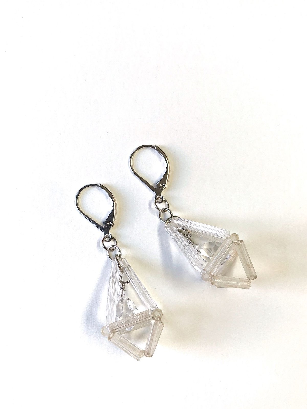 完成品＊ idola Original Kit 「オクタヒドロンのピアス・long