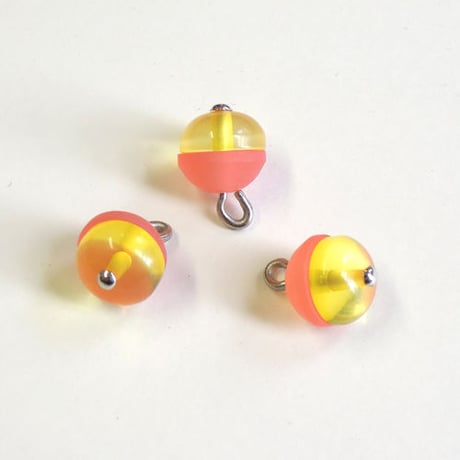ラウンドボタン(JB545067 イエロー×ピンク)