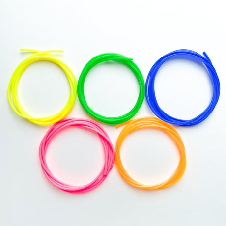 カラーチューブ（ネオンカラー）【75cm前後　1本入】