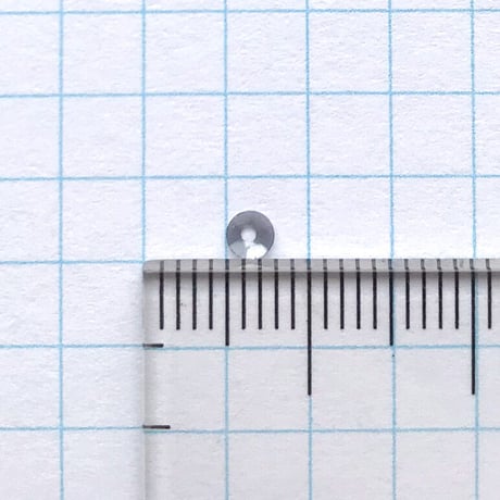 スパンコール　ラウンド（FFS286 グレー 3mm/0.3g）