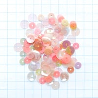 スパンコール 　3.5～8mm（LI 73　オーロラピンクMIX）【0.5g】