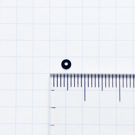 スパンコール ゼラチン製　3mm（FSCA374 ブラック）【0.5g】