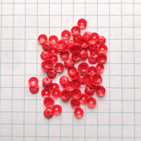 スパンコール 亀甲 4mm（FFS292レッド）【0.4g】