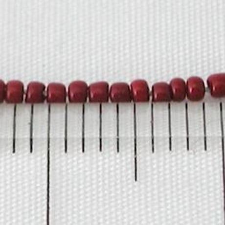 シードビーズ　（JFF042　ブラウン　size外径:約1.9mm)    【4g】