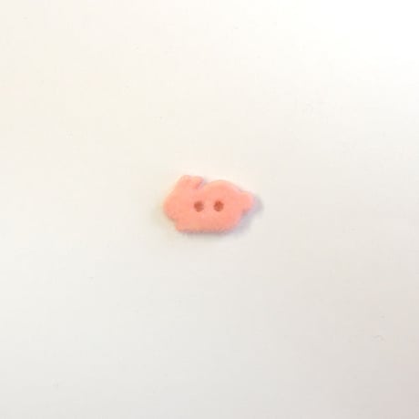 ライズボタン　ウサギ（JB736463 ピンク）