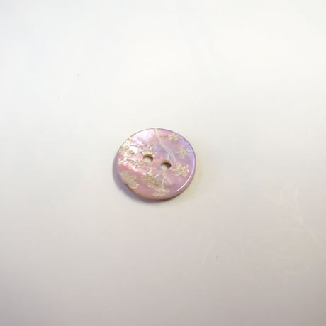 花柄シェルボタン14mm（JB109197 ベビーピンク）
