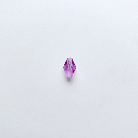 ヴィンテージフランス ナツメビーズ　(パープル)　【5個セット】