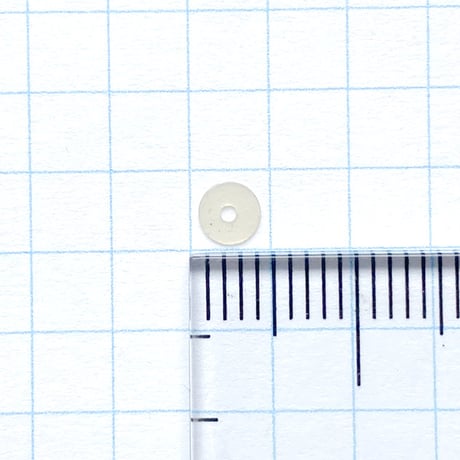 スパンコール ゼラチン製　4mm（coha300 ホワイト）【0.5g】