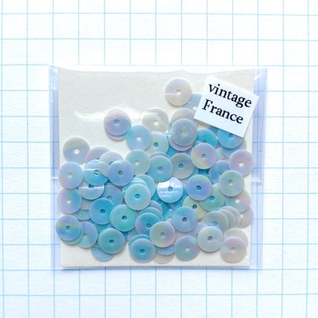 スパンコール 　5mm（LI 29　オーロラブルー）【0.5g】