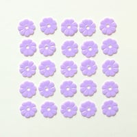 スパンコール フラワー5mm（FFS234 パープル）【25枚セット】