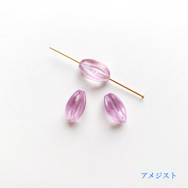 ナツメビーズ (FJ276 プラスティック製) 【単色・2個セット】 | idola