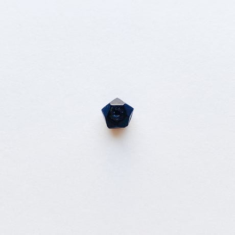 ファセットカットビーズ LL (G87 ≒Φ8mm ブラック) 【2個セット】