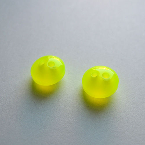 ネオンカラーボタン(JB461088 9mm イエロー) | idola