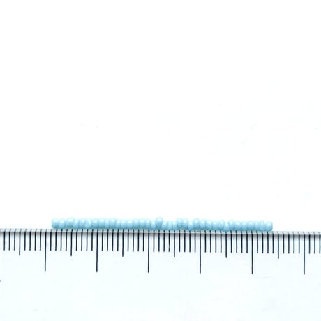 シードビーズ　（JFK042　ライトブルー　size外径:約2.0mm)    【4g】