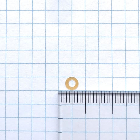 スパンコール リング　5mm（FSCA257 オパール）【0.3g】