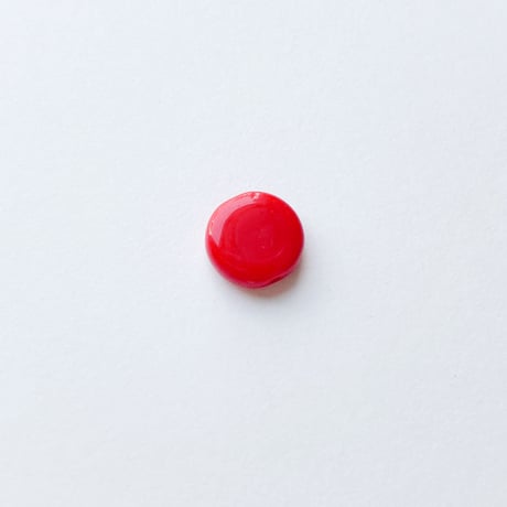 ヴィンテージフランス　コインビーズ（レッド）【2個セット】